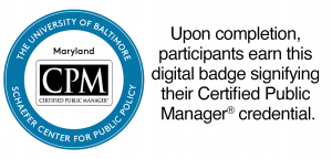 Maryland CPM Digital Badge with Capt